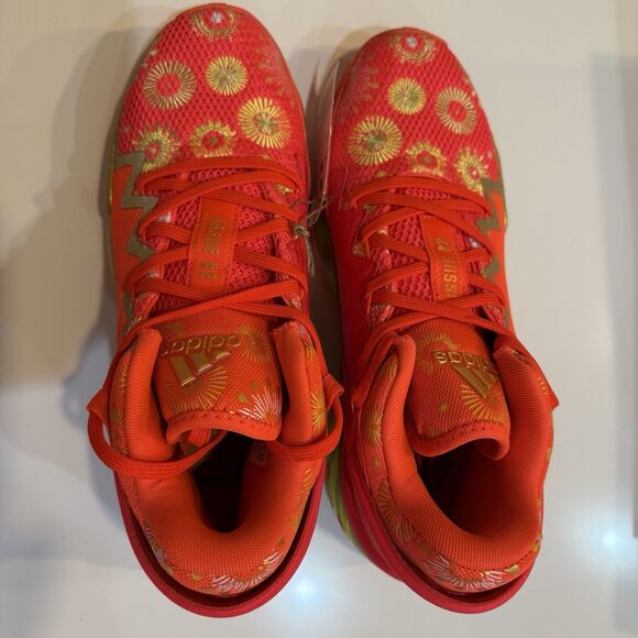 Adidas D.O.N Issue #2 FX7425 Explosives Orange Basketball Shoes Men\'s Size 8.5 main image 7